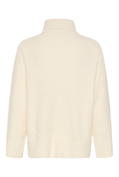 GUNAIW HIGHNECK PEARLED IVORY MELANGE - 110907 - 30112930 Thumbnail