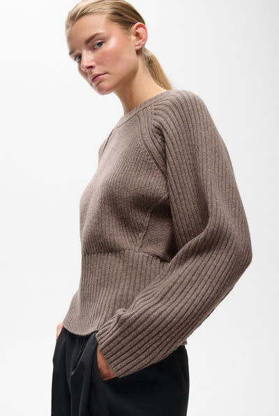 NOOMIIW KAXY CREWNECK Cinder Melange - 1715061 - 30112938 Thumbnail