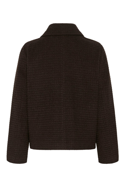 HENDRIXIW SHORT JACKET Chocolate Brown - 191109 - 30112980 Thumbnail
