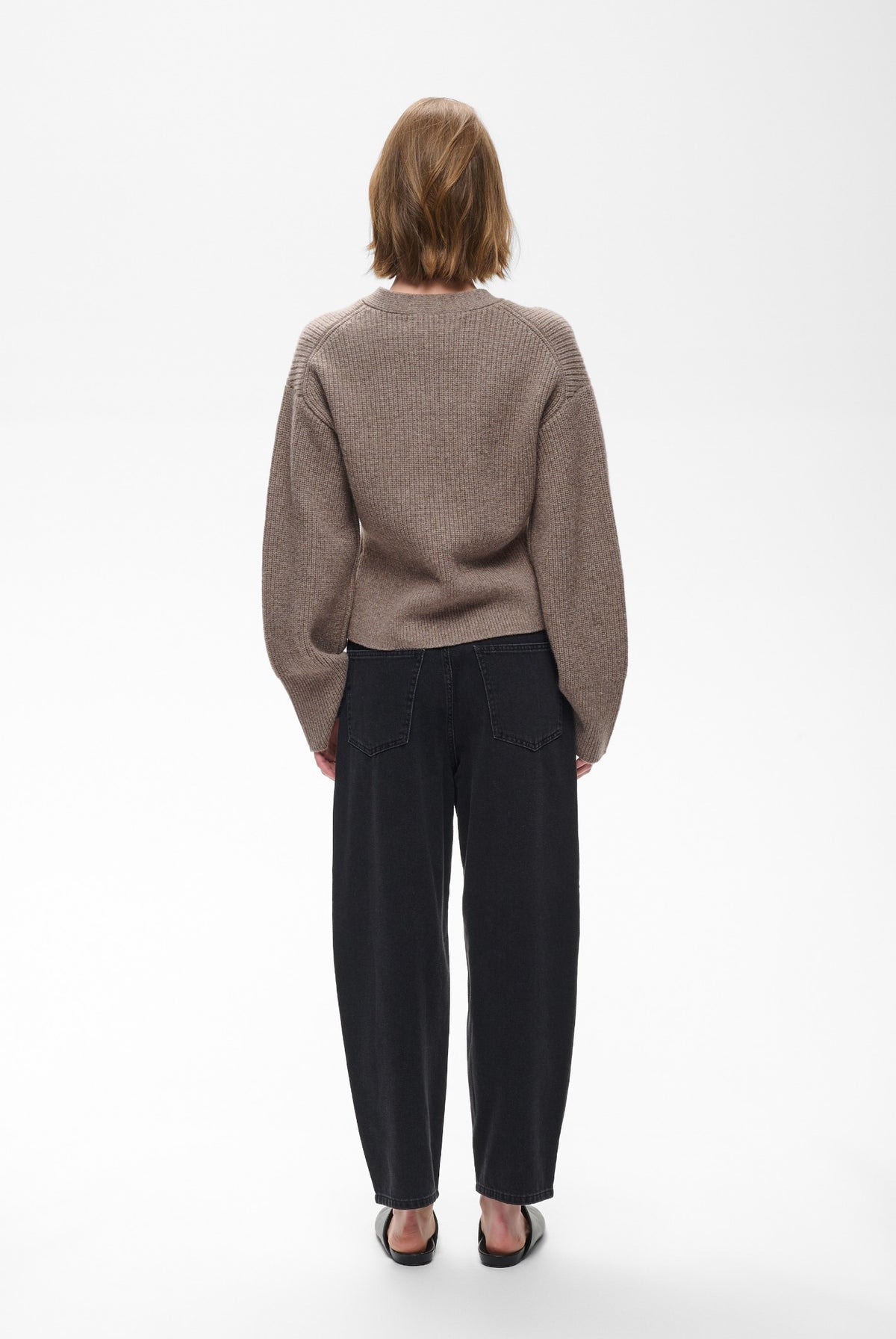 NOOMIIW KAXY CARDIGAN Cinder Melange - 1715061 - 30113064