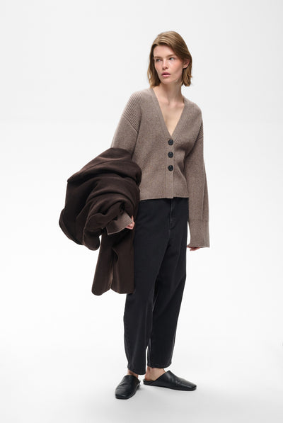 NOOMIIW KAXY CARDIGAN Cinder Melange - 1715061 - 30113064 Thumbnail