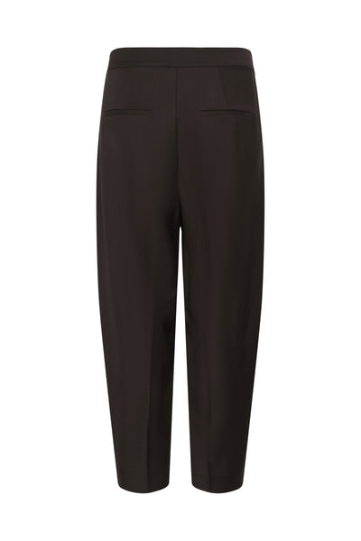 CADIEIW MEL CORE BARREL PANT Chocolate Brown Melange - 1911 - 30113069 Thumbnail
