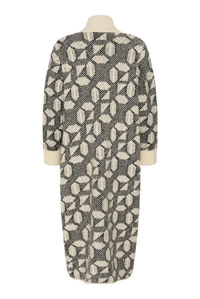 TULAIW CARDIGAN GRAFIC TILE PATTERN - 90001327 - 30113081 Thumbnail