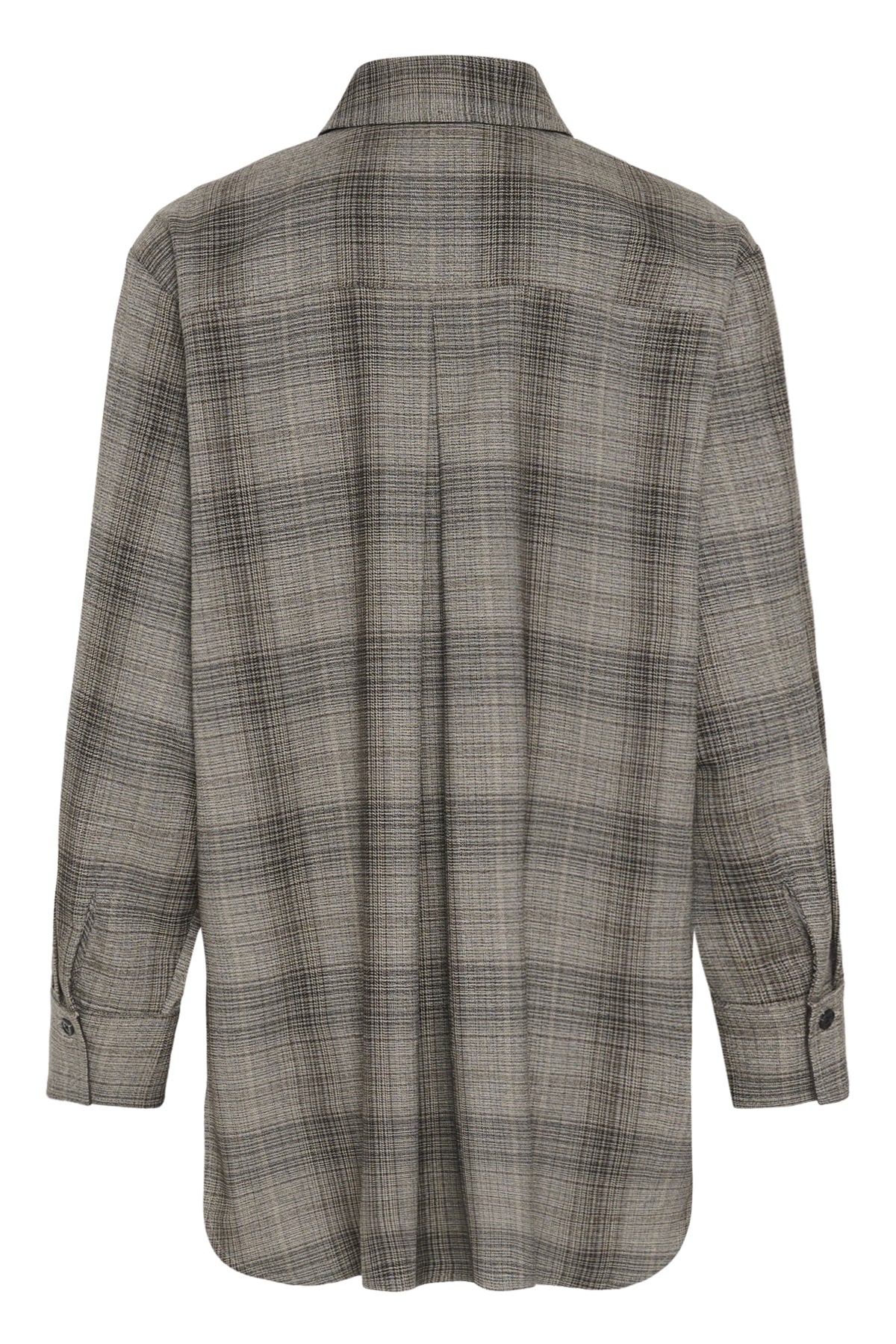 CHECKIEIW SHIRT JACKET BROWN FALL CHECK - 900013856 - 30113083