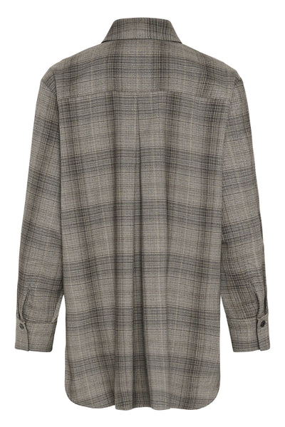 CHECKIEIW SHIRT JACKET BROWN FALL CHECK - 900013856 - 30113083 Thumbnail