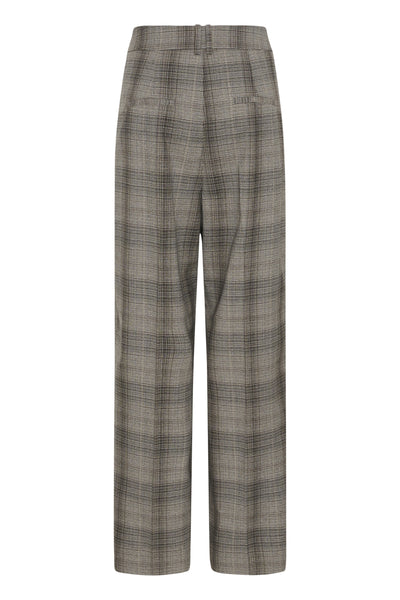 CHECKIEIW BARREL PANT BROWN FALL CHECK - 900013856 - 30113084 Thumbnail