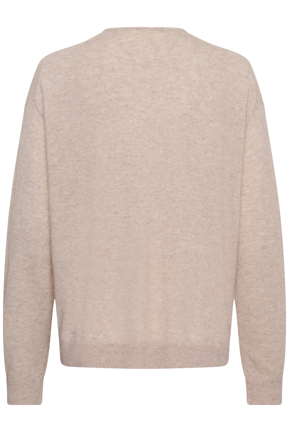 TALLYIW MONIKA V-NECK Cinder Melange - 1715061 - 30113217