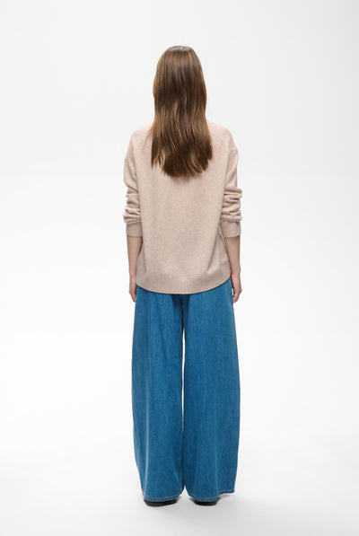 TALLYIW MONIKA V-NECK Cinder Melange - 1715061 - 30113217 Thumbnail
