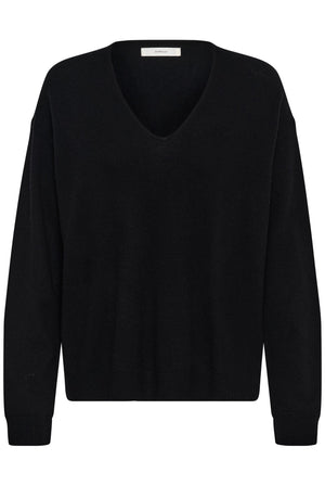 TALLYIW MONIKA V-NECK Black - 194008 - 30113217