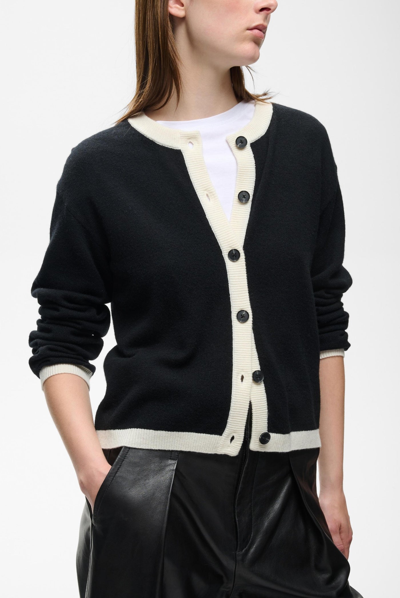 TALLYIW MONIKA CARDIGAN Black - 194008 - 30113218