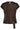 SATINEIW KNOT TOP Chocolate Brown - 191109 - 30113427