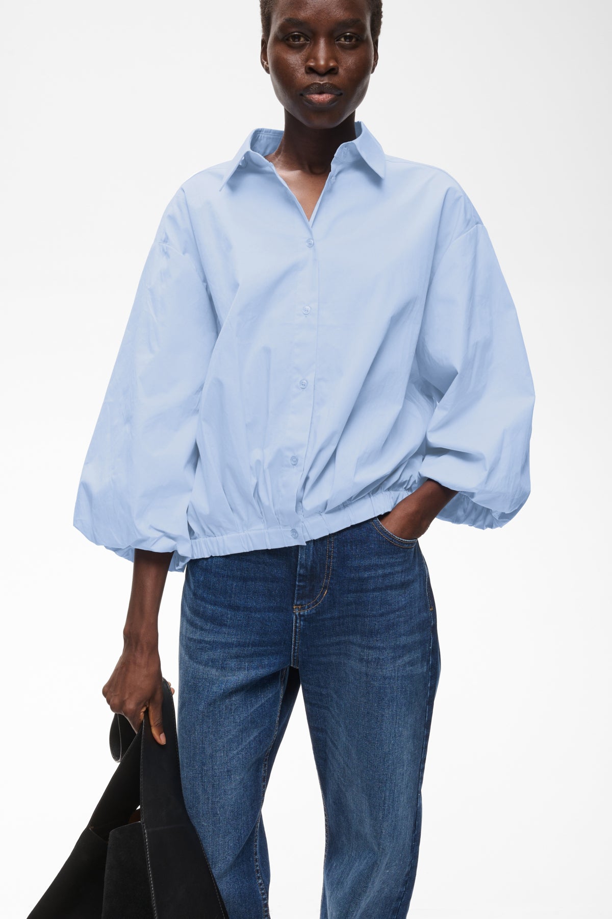 SIGGAIW SHIRT Brunnera Blue - 163922 - 30113432
