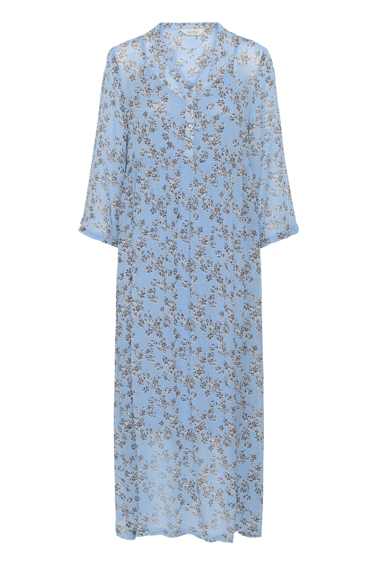 PoloniaPW DR Faded Denim Scattered Flower - 30307030