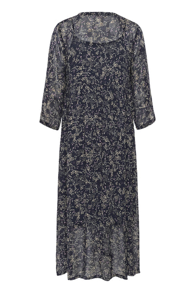 PoloniaPW DR Dark Navy Scattered Flower - 30307030 Thumbnail