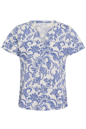 GesinasPW TS Blue Dot Paisley Print - 30495 - 30307288