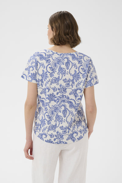 GesinasPW TS Blue Dot Paisley Print - 30495 - 30307288 Thumbnail