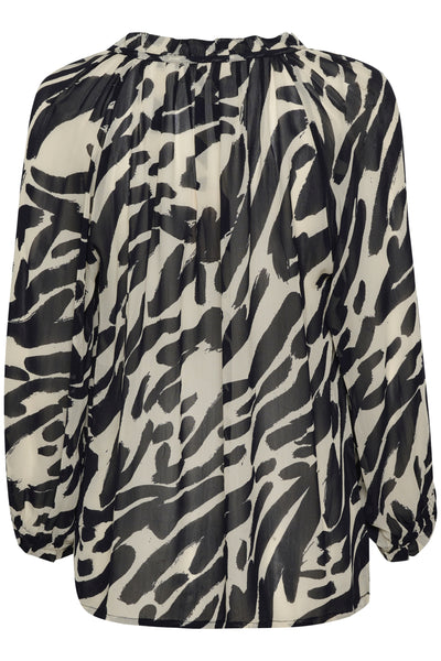 ElsiaPW BL Dark Navy Brush Print Thumbnail