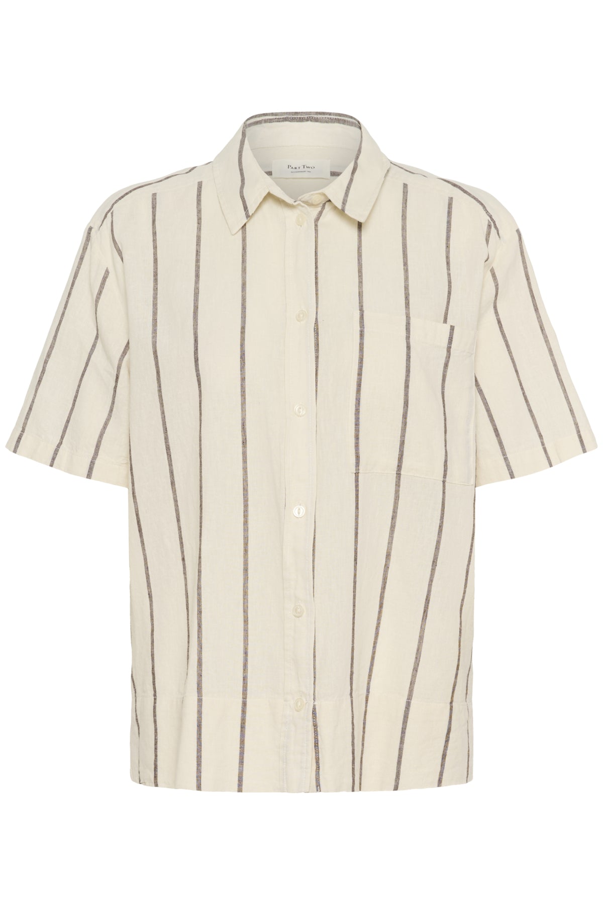 ReneePW SH Eggnog and Brown Stripe - 30309613