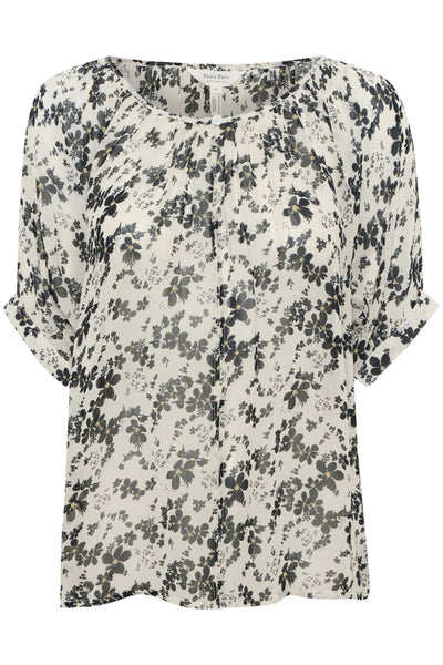 RosannaPW BL Black Contrast Flower Print - 30309620 Thumbnail