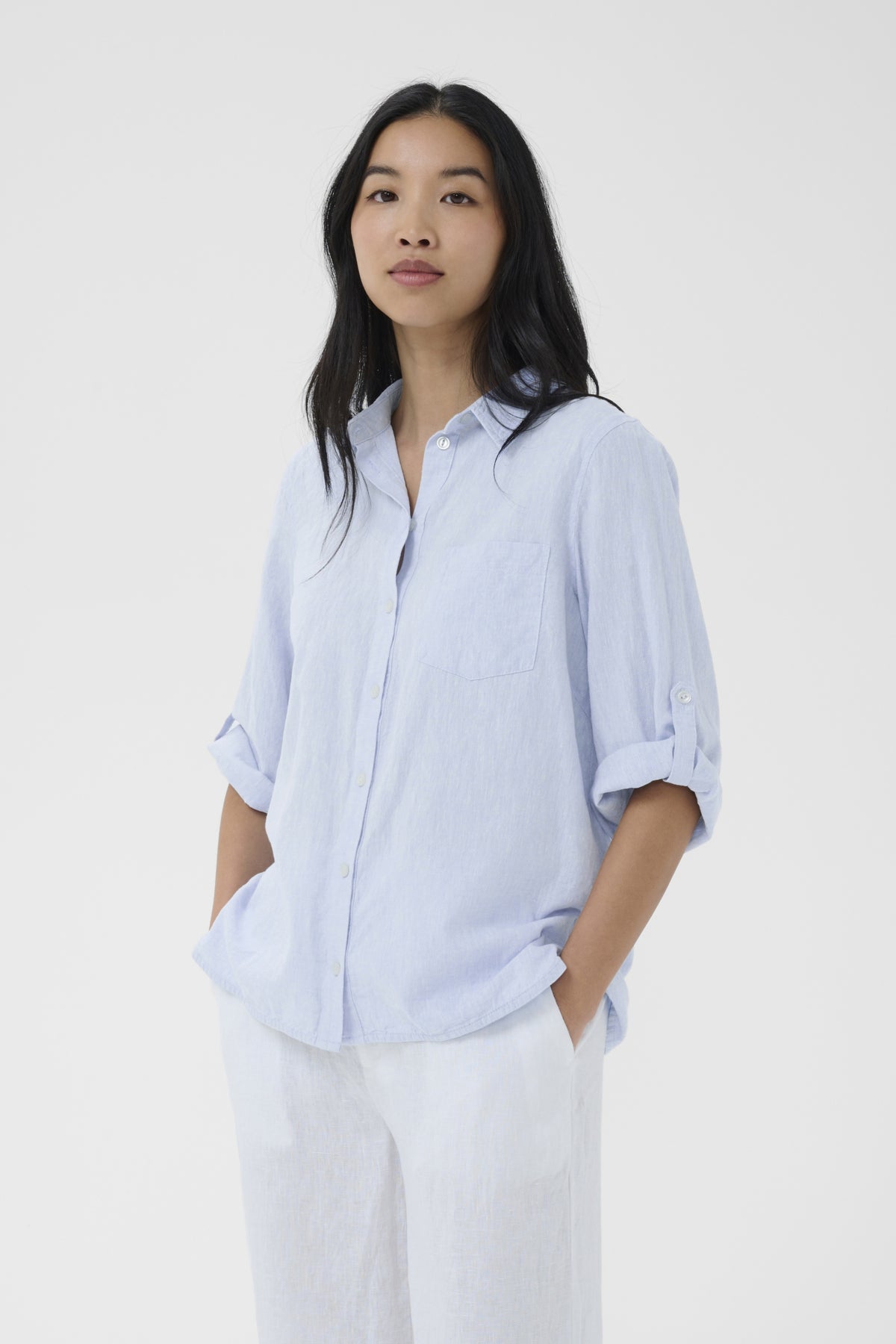 CindiePW SH Light Blue Chambray - 304971 - 30309770