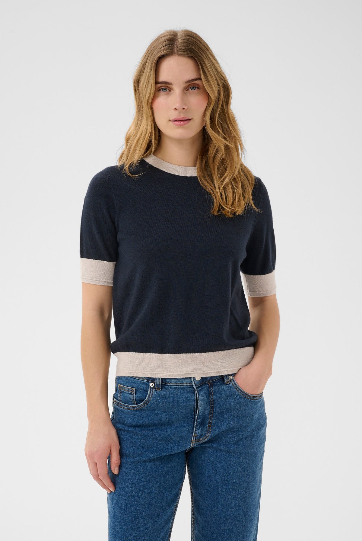NatanyaPW PU Navy/Natural - 305154 - 30309791