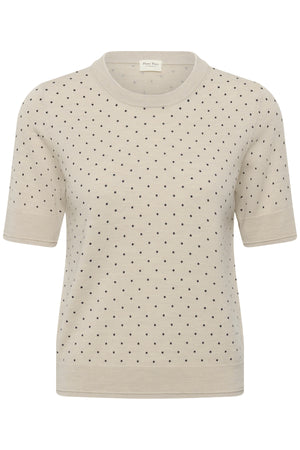 NatanyaPW PU Natural/Navy Dot - 305152 - 30309791