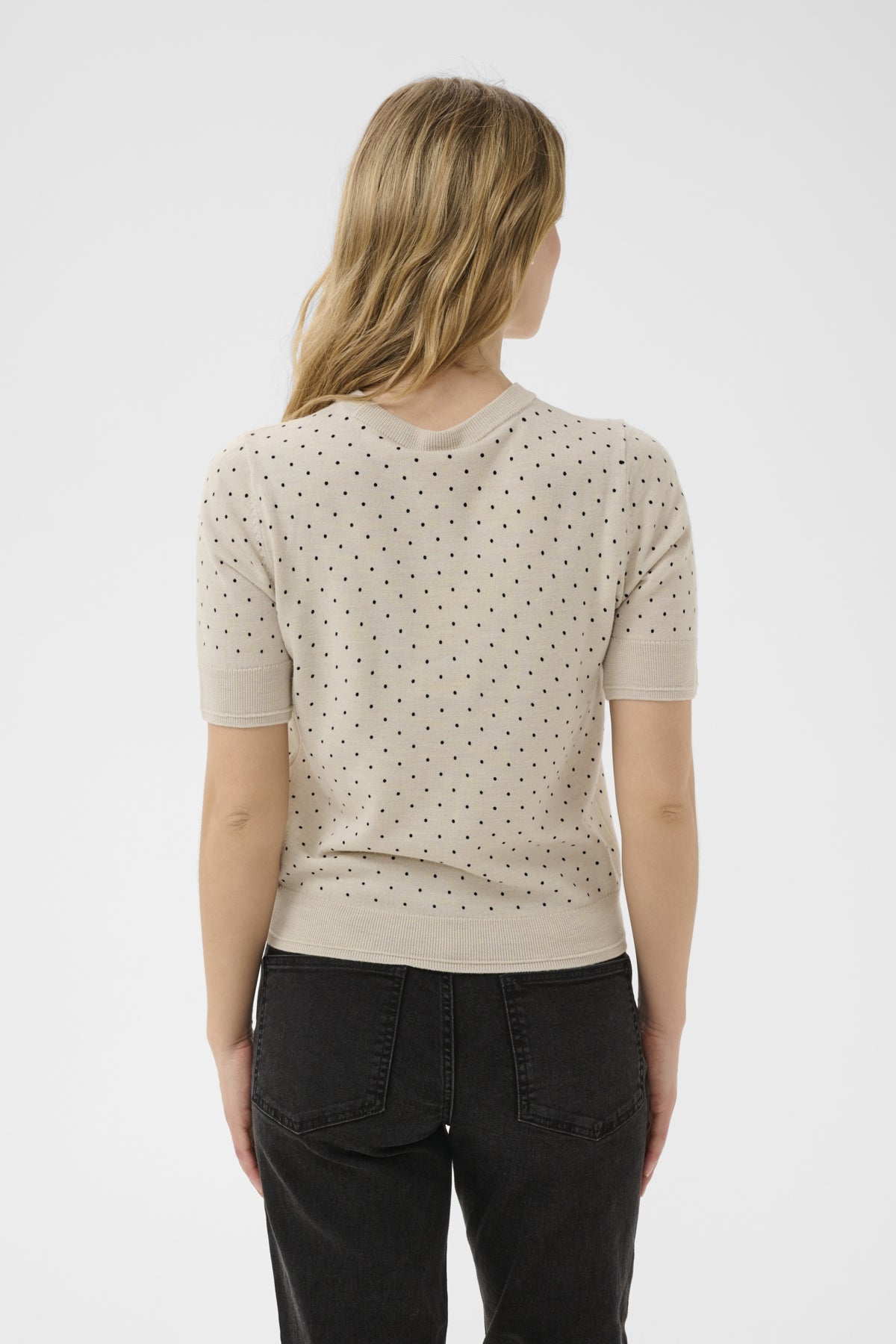 NatanyaPW PU Natural/Navy Dot - 305152 - 30309791