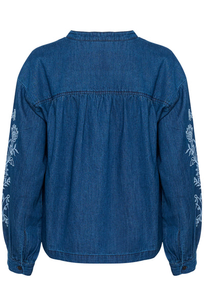 TerkaPW BL Medium Blue Denim Embroidery - 30309804 Thumbnail
