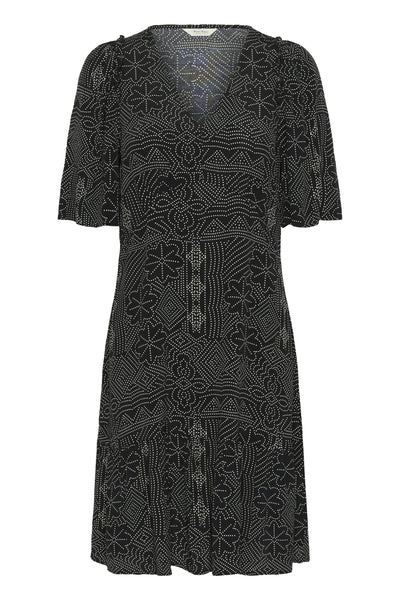 TippiPW DR Black dot print - 30309822 Thumbnail
