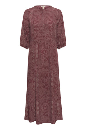 TittaPW DR Tawny Port Dot Print - 30309823