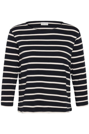 NelaPW TS Navy/Eggnog Stripe - 305147 - 30309864