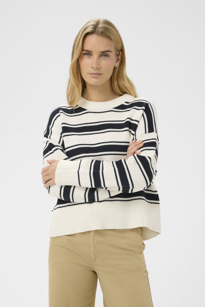 SerafinePW PU Dark Navy Trio Stripe 30309891 Thumbnail