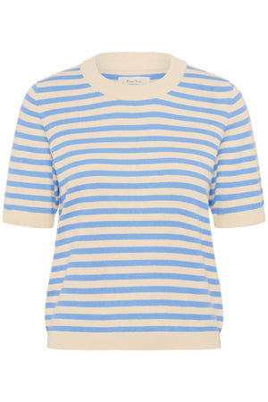 GertianaPW PU Silver Lake Blue Stripe - 30309917