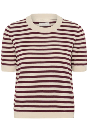 GertianaPW PU Tawny Port Stripe - 30309917