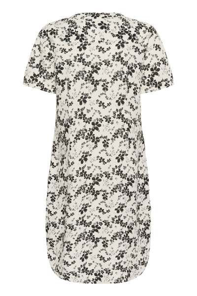 AminasePW DR Black Contrast Flower Print - 30309934 Thumbnail