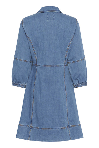 SanniPW DR Medium Blue Denim - 30309966 Thumbnail