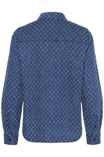 SarafiaPW SH Ditressed blue denim - 30309970 Thumbnail