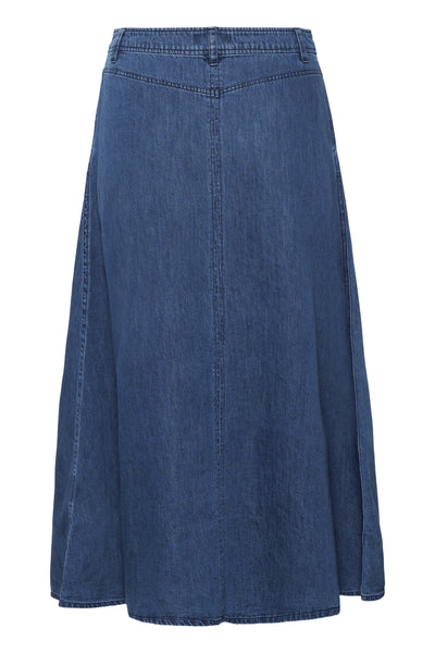 SaramariePW SK Medium Dark Blue Denim - 30309972 Thumbnail