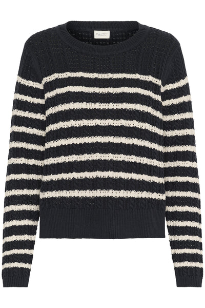 SeleniaPW PU Dark Navy/Whitecap Gray Stripe - 30309982 Thumbnail
