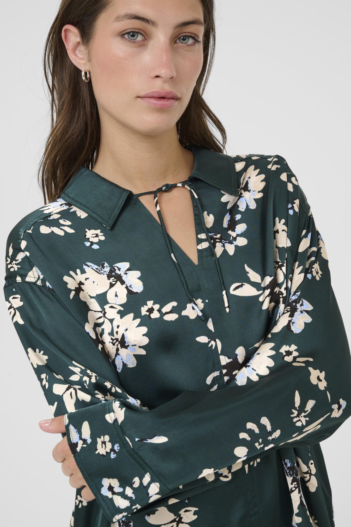 SheenaPW BL Sea Moss faded Flower Print - 30310003