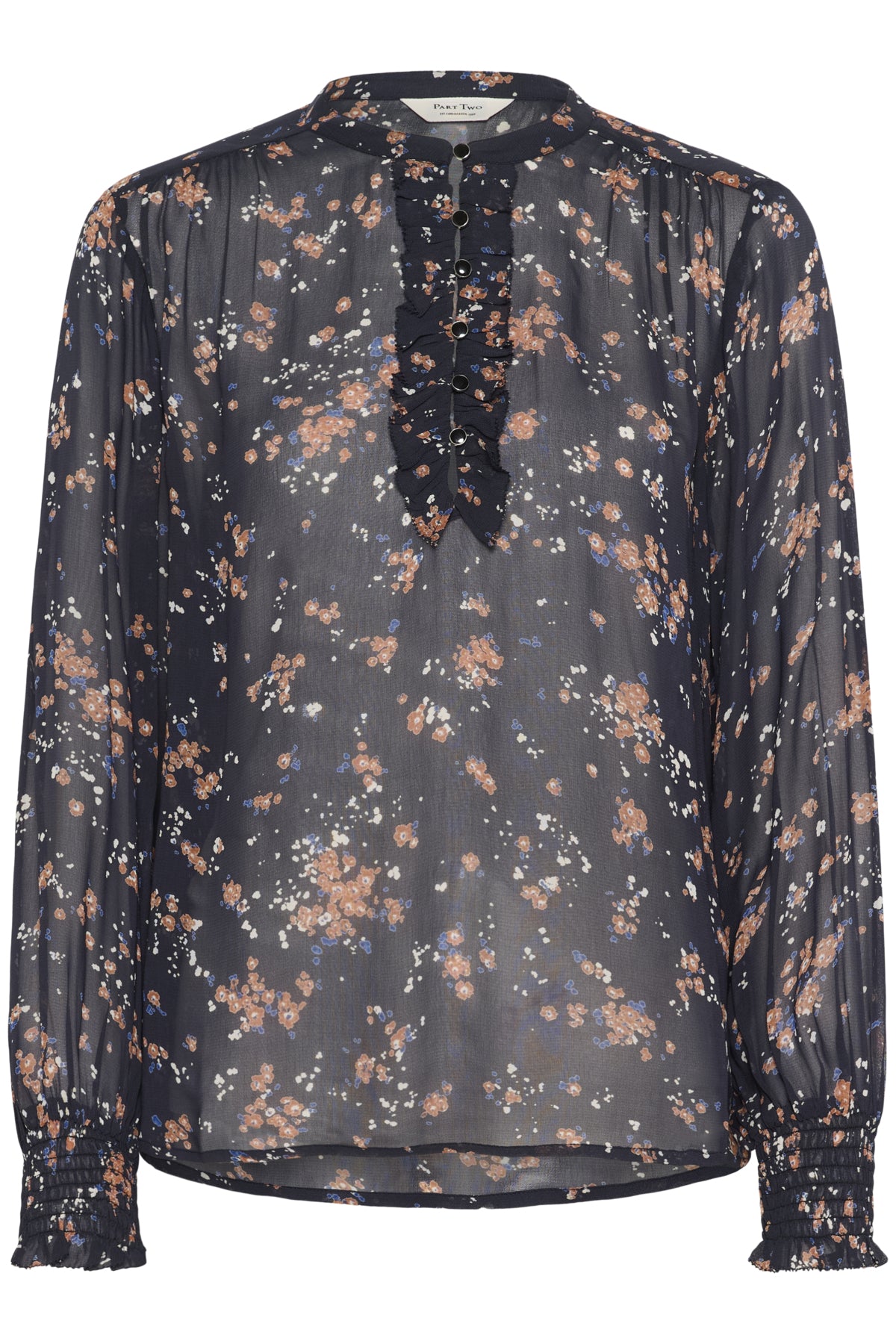 VarinkaPW BL Dark Navy Mini Flower Print - - 30310140