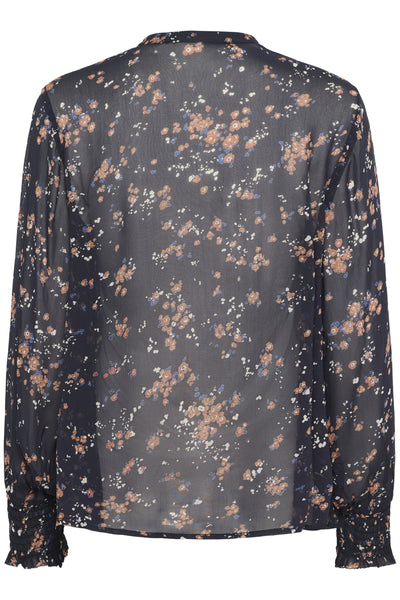 VarinkaPW BL Dark Navy Mini Flower Print - - 30310140 Thumbnail