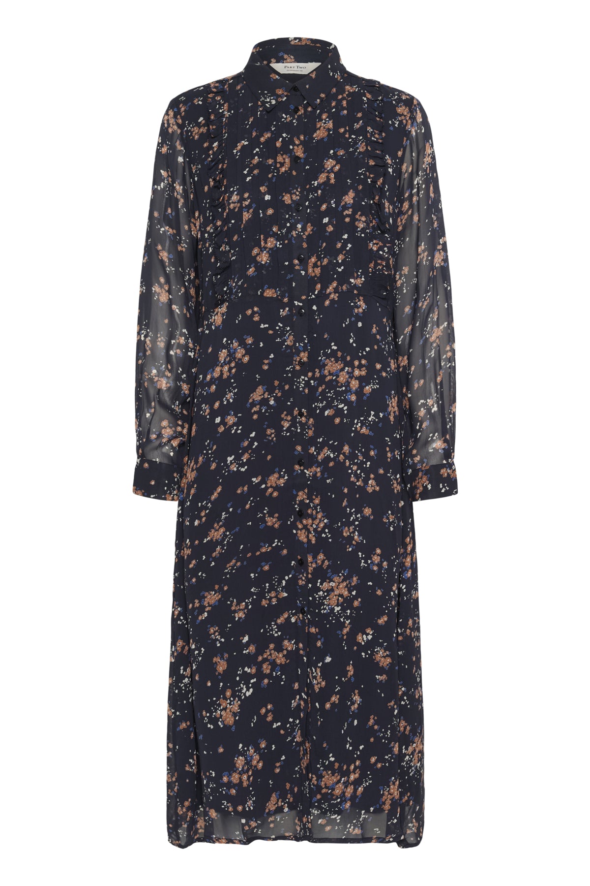 ValinkaPW DR Dark Navy Mini Flower Print - - 30310141
