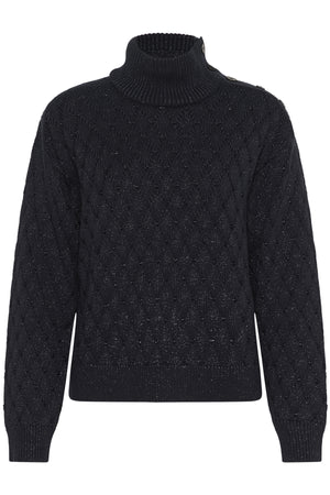 VarunaPW PU Dark Navy with Lurex - 304418 - 30310211