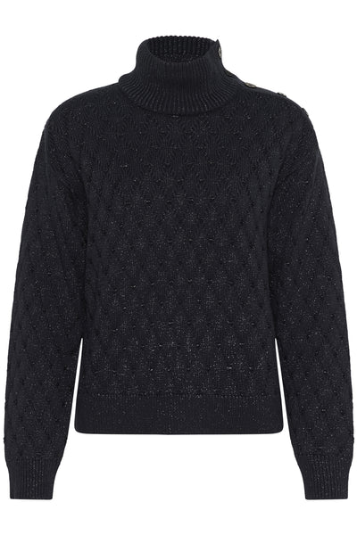 VarunaPW PU Dark Navy with Lurex - 304418 - 30310211 Thumbnail