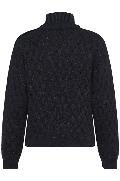 VarunaPW PU Dark Navy with Lurex - 304418 - 30310211 Thumbnail