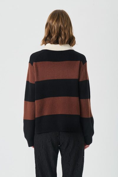 VinkelaPW PU Sorrel Horse/Black Block Str - - 30310218 Thumbnail