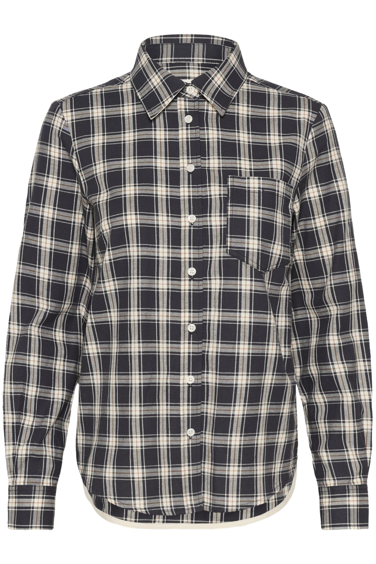 YanaPW SH Dark Navy/Mole Check - 305637 - 30310281