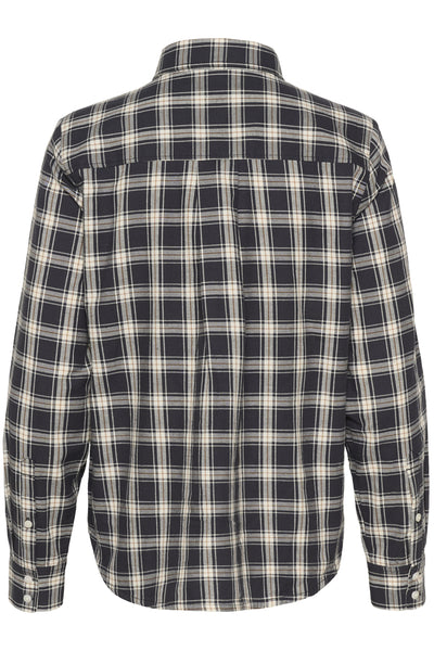 YanaPW SH Dark Navy/Mole Check - 305637 - 30310281 Thumbnail