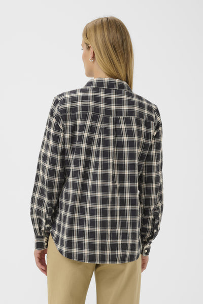 YanaPW SH Dark Navy Check - 304551 - 30310281 Thumbnail
